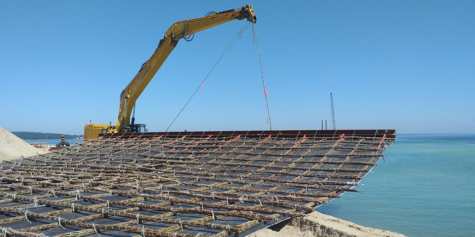 Project location port of Arhus in Denmark
