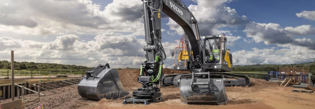 Nieuwe Volvo EC250E en EC300E