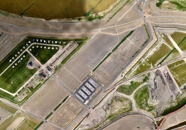 Luchtfoto uitsnede