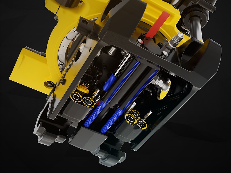 Engcon geeft graafmachines nog meer functies met nog slimmere snelwissel