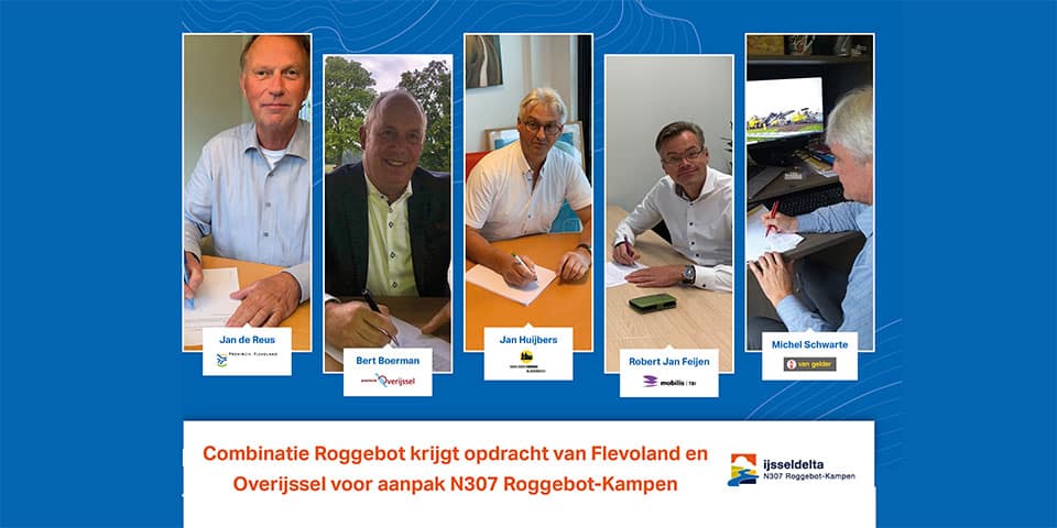 Regio en Rijk investeren 100 miljoen in bereikbaarheid en waterveiligheid