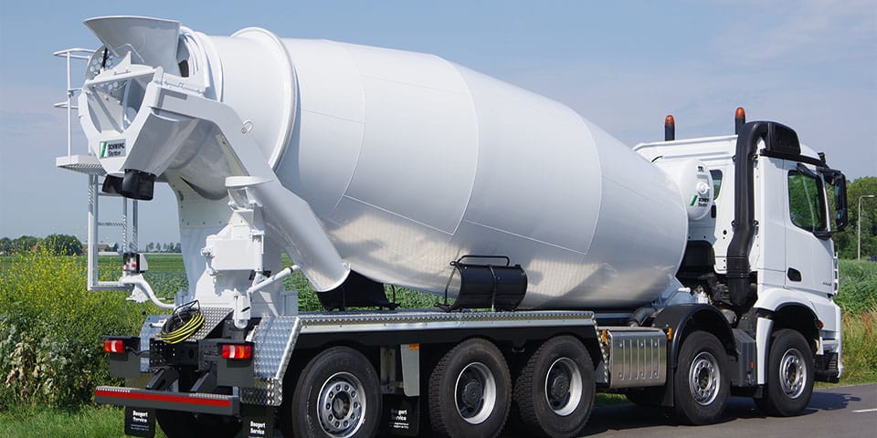 MERCEDES AROCS DEMO MET 15M3 MIXER