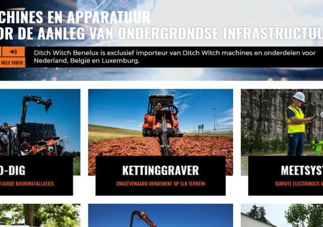 ditchwitch benelux website