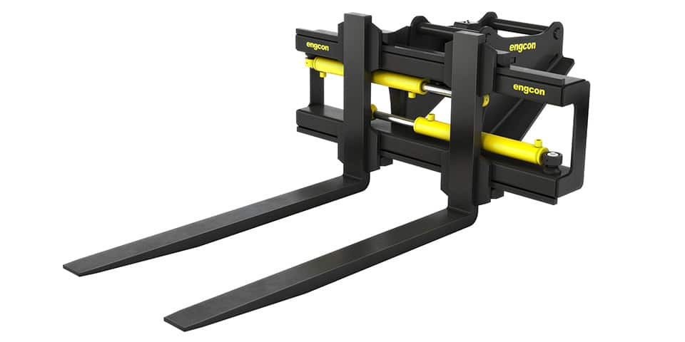 Engcon lanceert lichtere vorkhouder