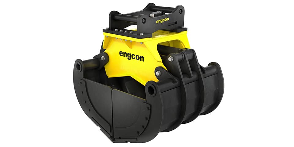 De sorteergrijpers van Engcon krijgen een update