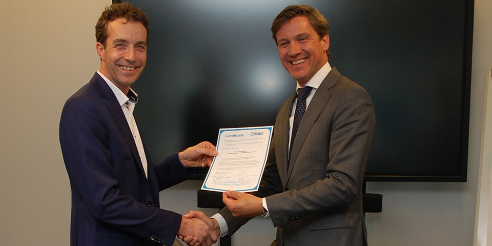Duurzaam zoab van KWS krijgt eerste certificaat van Asfaltkwaliteitsloket