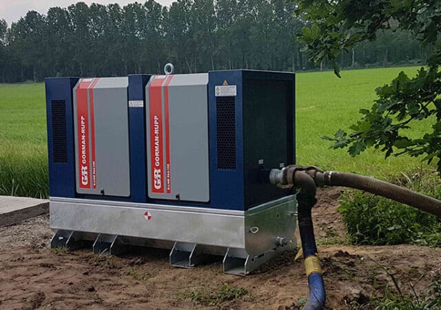 gorman rupp pa4 160 in het veld