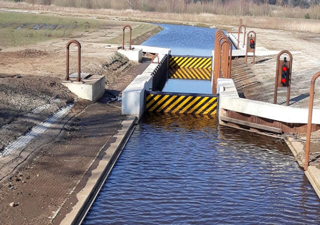 innovatieve zelfbedieningssluis te marinberg