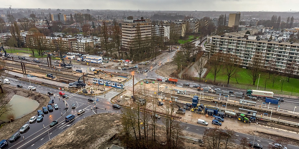 Verschillende disciplines aan bod bij vernieuwing Amstelveenlijn