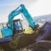 Primeur: Kobelco SK75SR-7 voor Overvest 1