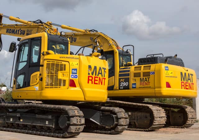 matrent excavators rr
