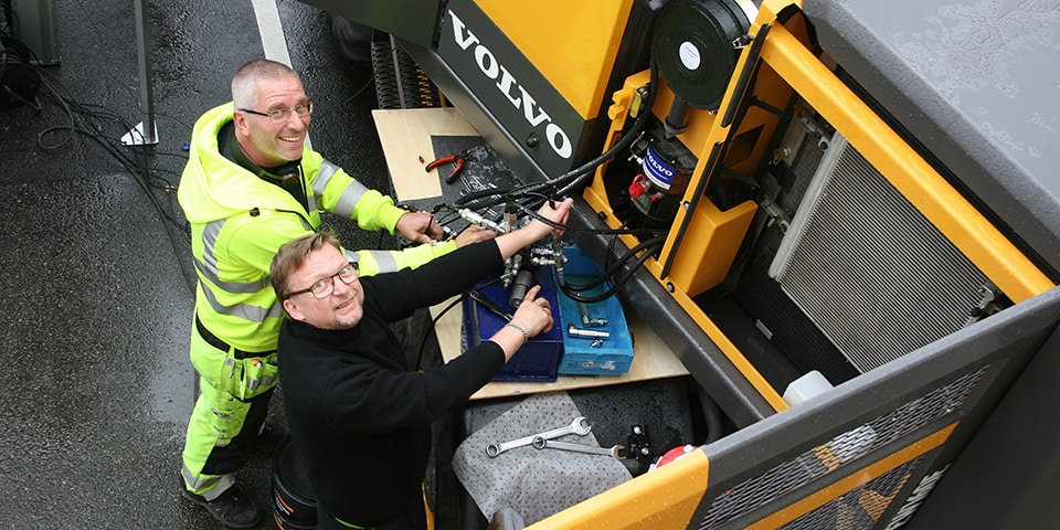Zweedse producent van trilrotators en snelwissels stelt nieuwe servicepartners voor