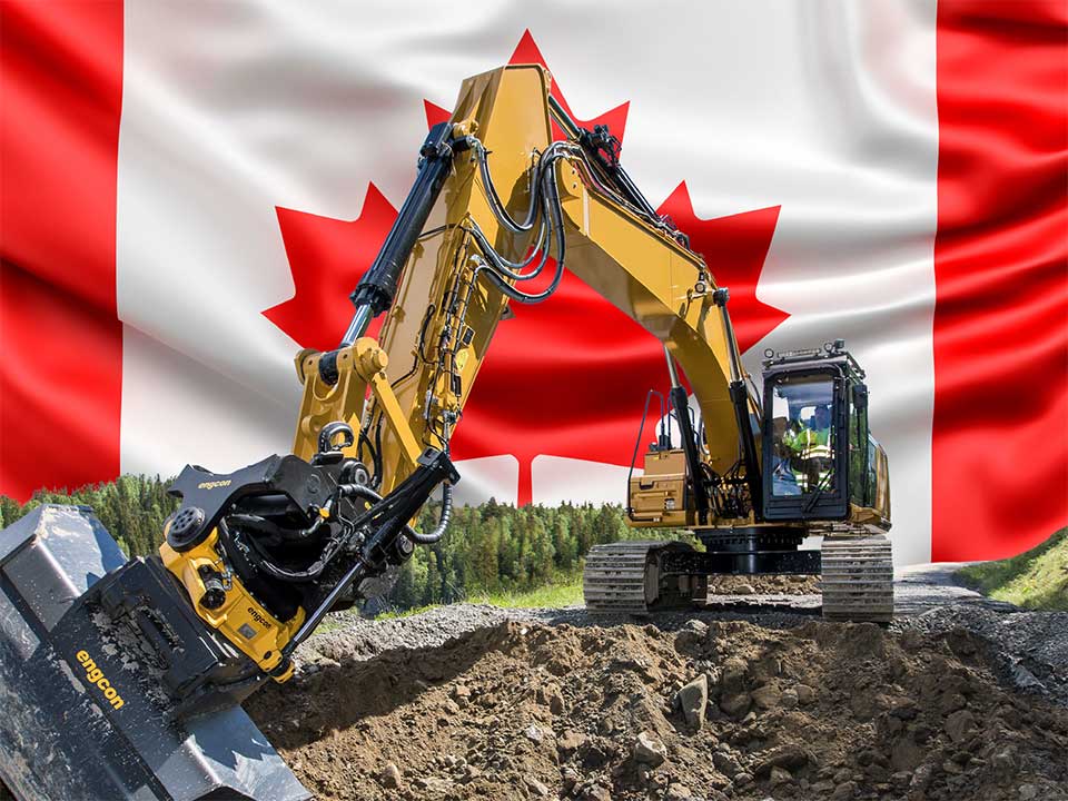 Engcon opent vestiging in Canada