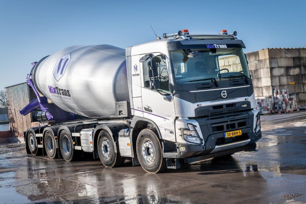 nieuwe volvo fmx betonmixer mixtrans steenwijk