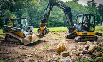 John Deere engcon 3 foto engcon