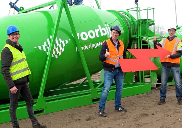 Voorbij FT Mulder Overdracht elektrische betonmixer kopiëren
