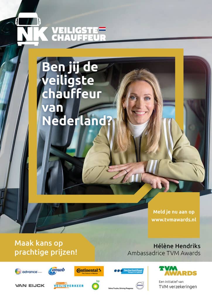 nk veiligste chauffeur 2021 van start tvm verzekeringen volvo trucks nederland