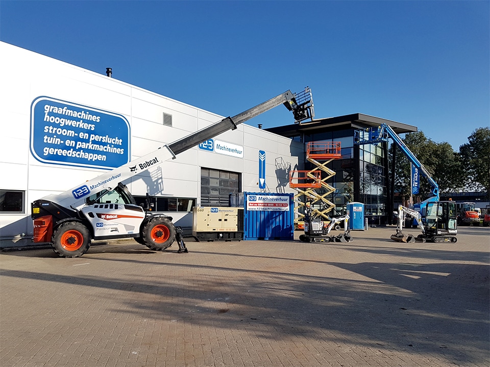 Full service verhuurder voor allround materieel