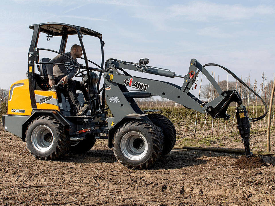 G2300HD GRONDBOOR en HEGGENSCHAAR