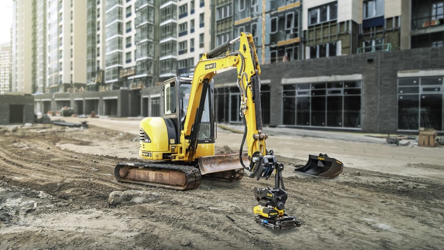 Veilige automatische machinesnelwissel voor kleinere graafmachines – Engcon’s nieuwste productinnovatie