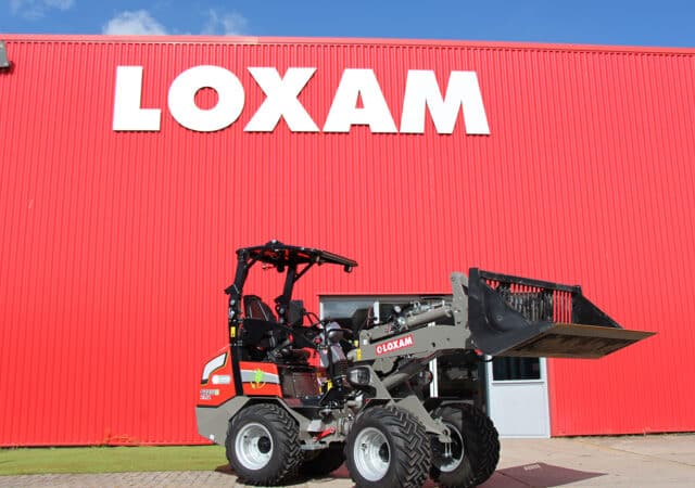 Elektrische GIANT wielladers voor LOXAM