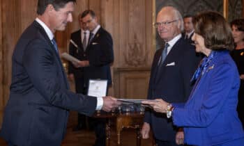 Stig Engström kungen drottningen foto Jonas Borg kopiëren