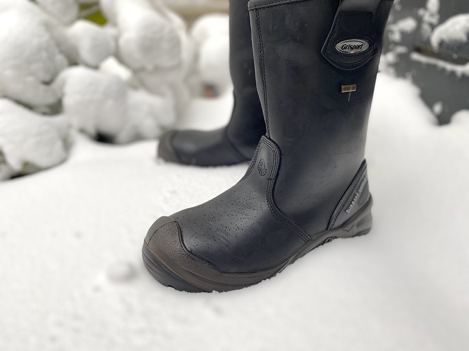 Werklaars voor warme voeten in de winter