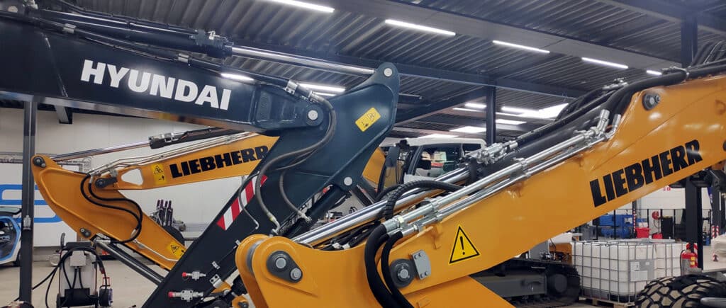 Kranen Hyundai Liebherr