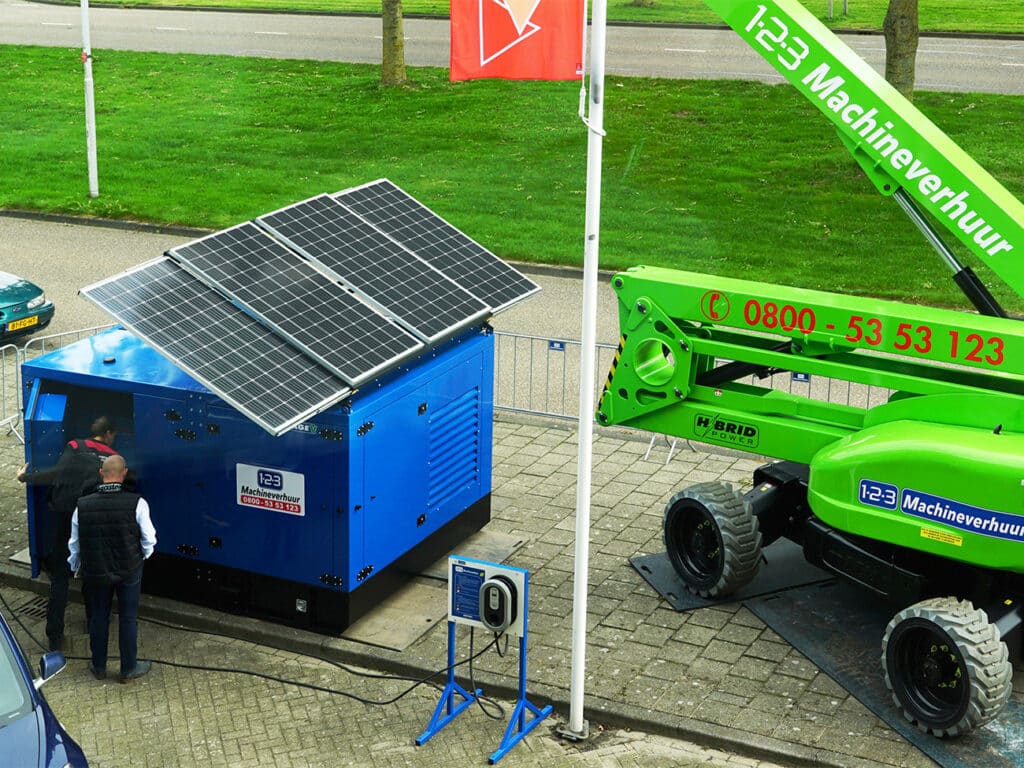 Greendays van 1.2.3. Machineverhuur voorzien duidelijk in behoefte