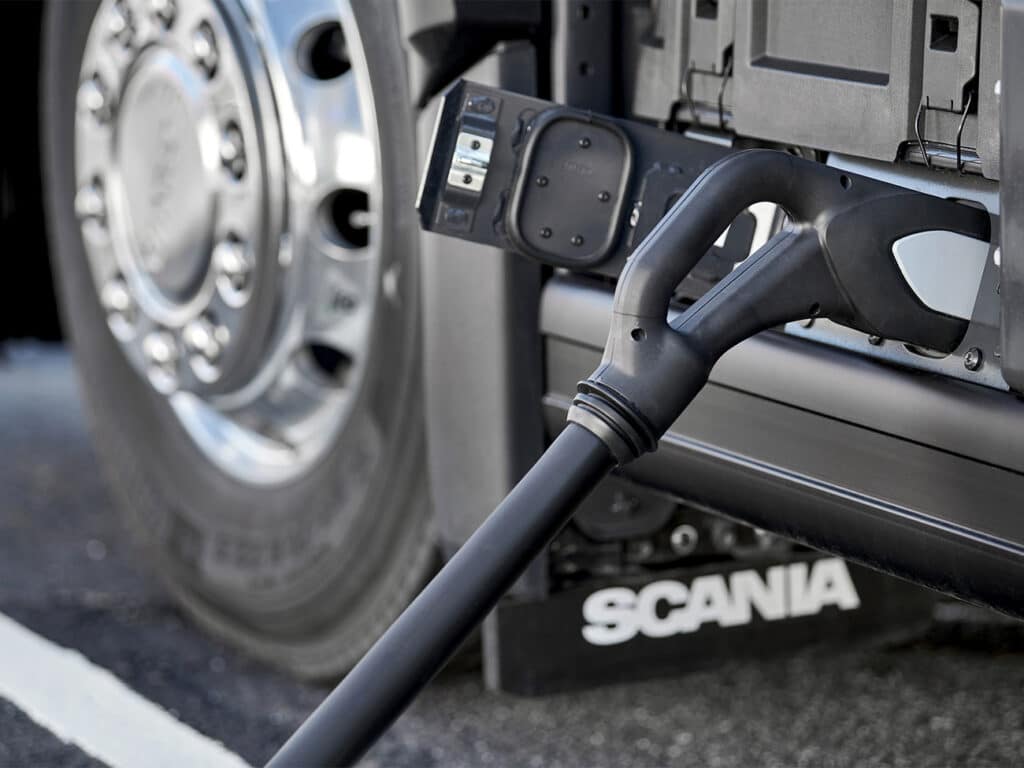 Scania bets on all-electric