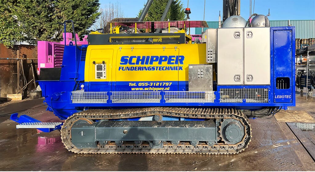 Lebotec schept vertrouwen door ruime ervaring in funderingsbranche