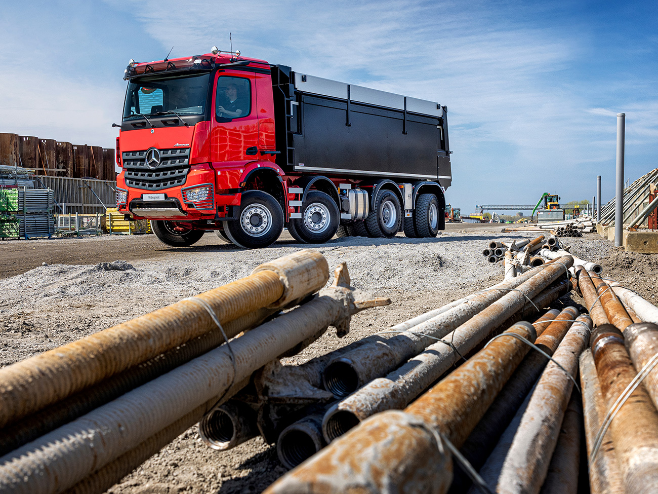 Mercedes überrascht mit einem Arocs Widespread 9