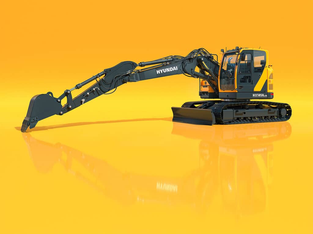 Hyundai introduces three compact Stage V crawler excavators
