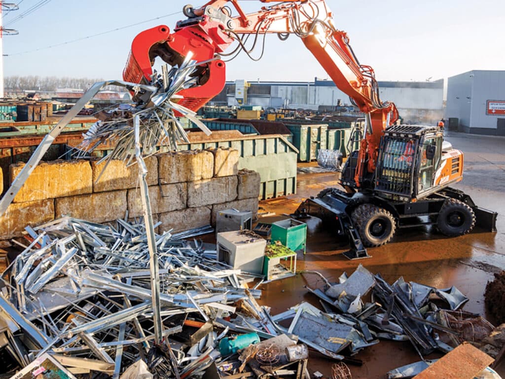 hitachi ZX220W 7 wiellader