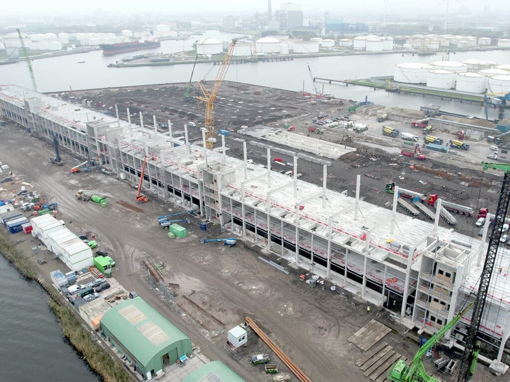 2.590 ton staal voor Amsterdam Logistic Cityhub 