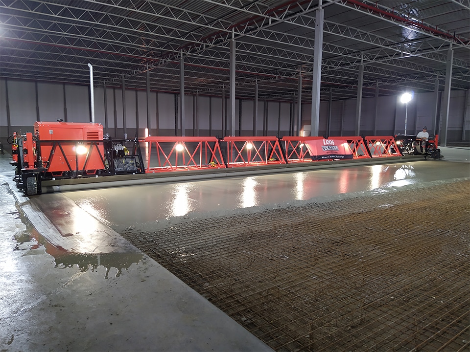 Surface concrete floors for distribution centers: Safe, fast and cost-effective