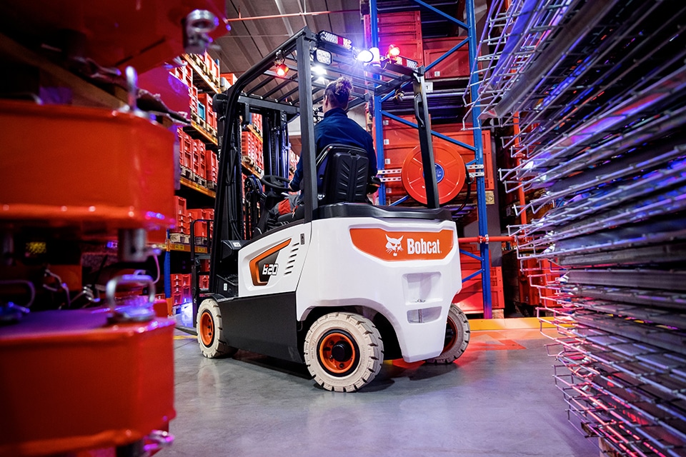 Bobcat: nieuw merk heftrucks en magazijnequipment stelt zich voor