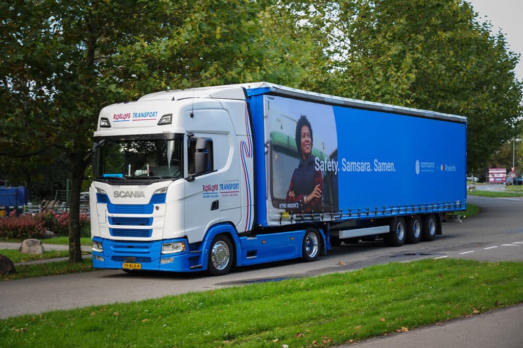 Roelofs Transport ziet 60% minder schadeclaims dankzij de realtime AI-oplossingen van Samsara