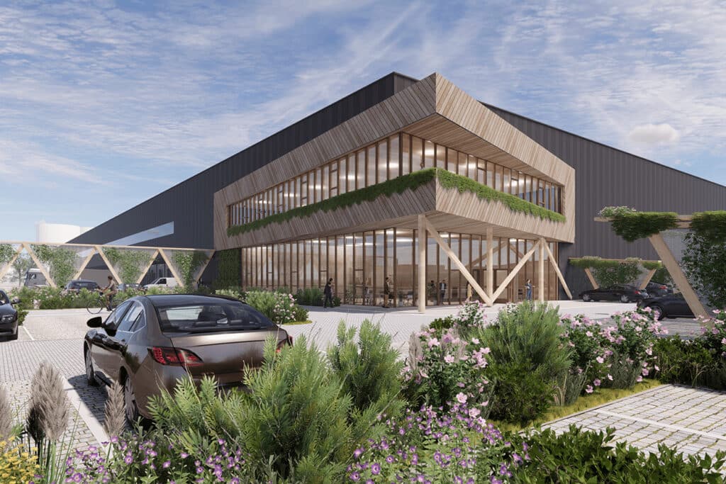 Distribution center ZWA01: perfect location for a sustainable logistics operation