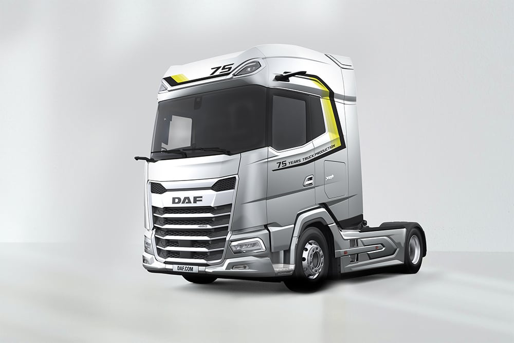 Unique version DAF XG⁺ marks 75 years of truck production
