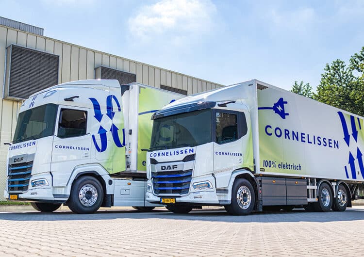 DAF XD en XF Electric Cornelissen Transport kopie