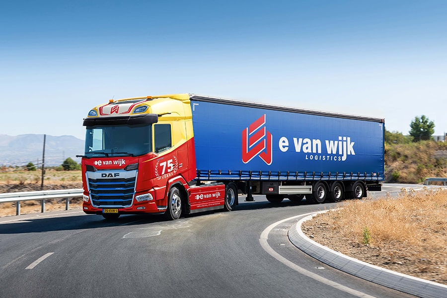 DAF XF Electric E. van Wijk Logistics kopie