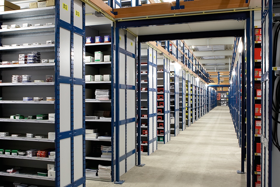 Legbordstelling met overvloering kopieren