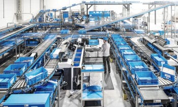 The SICK distribution center in Buchholz - Germany