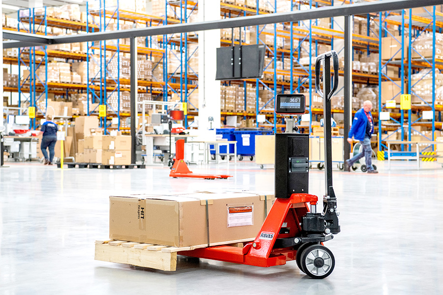 Efficiënte intralogistieke processen dankzij innovatieve mobiele weegsystemen