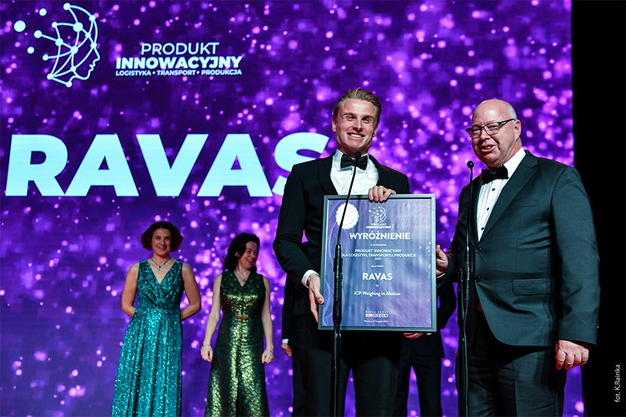 RAVAS ontvangt prijs voor meest innovatieve product in de logistieke sector