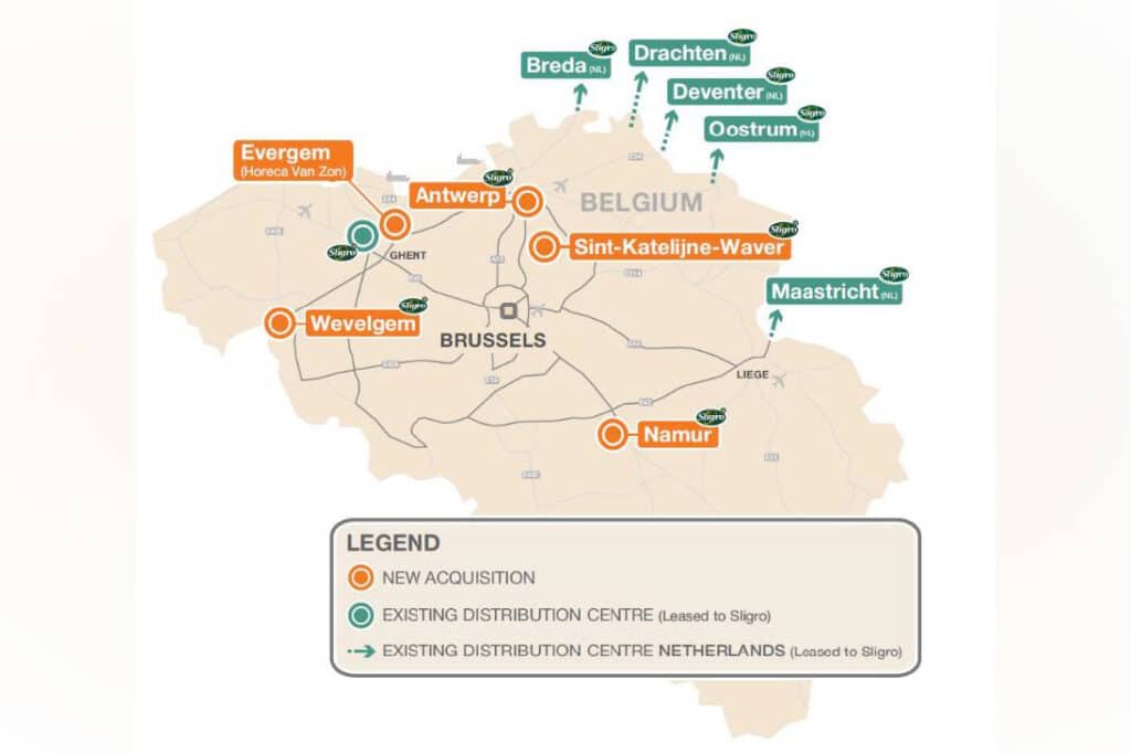 WDP investiert 30 Millionen Euro in den Ausbau der Lebensmittellogistik an fünf städtischen Standorten 