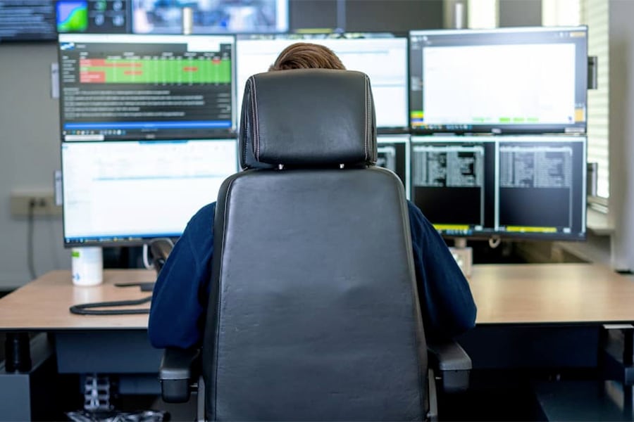 Operator alarm center Alert Sliedrecht