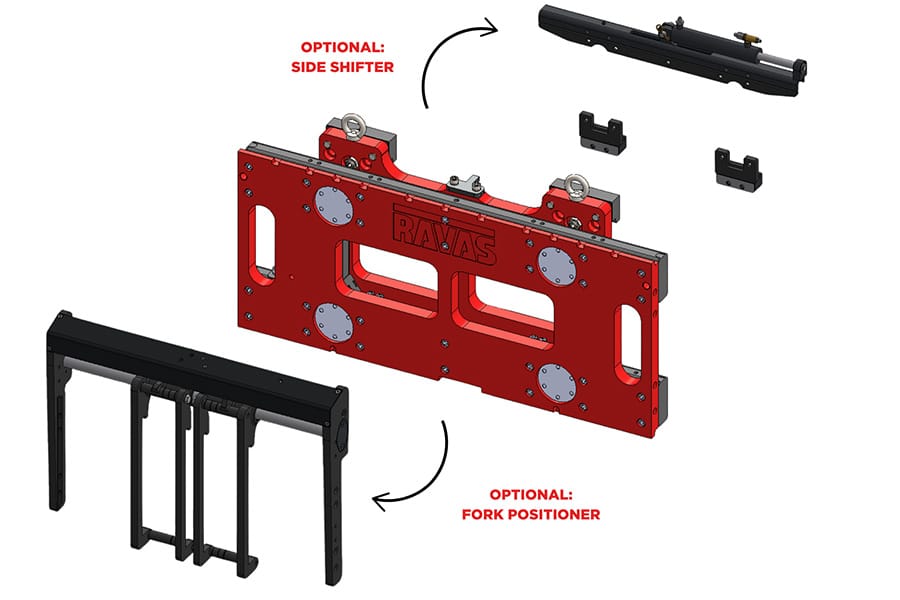 iCP Performance exploded view