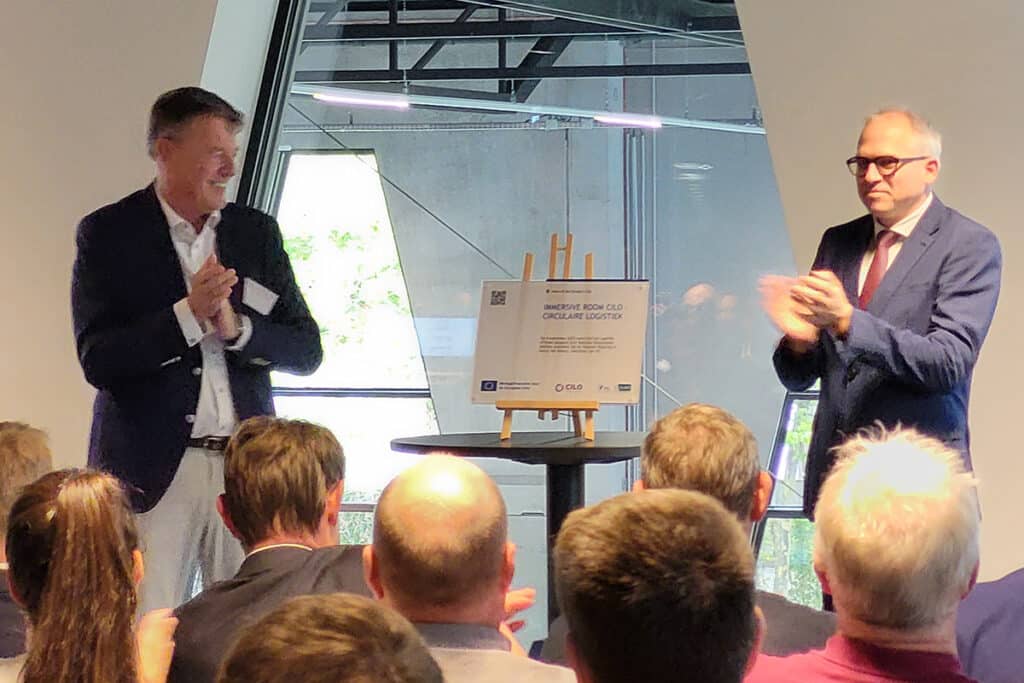 Opening ceremony CILO: First experience space for circular logistics in Flanders 2